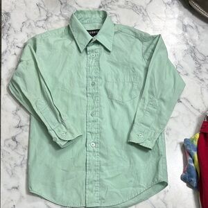 George Mint Green Kids Shirt